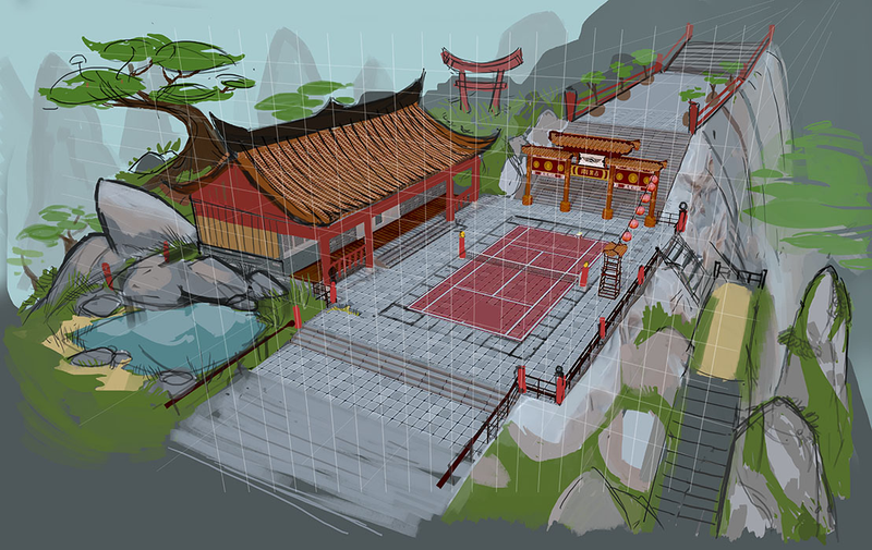 Illustration for article titled 'Tennis Crossed With Street Fighter' Sounds Like A Game I Want To Play